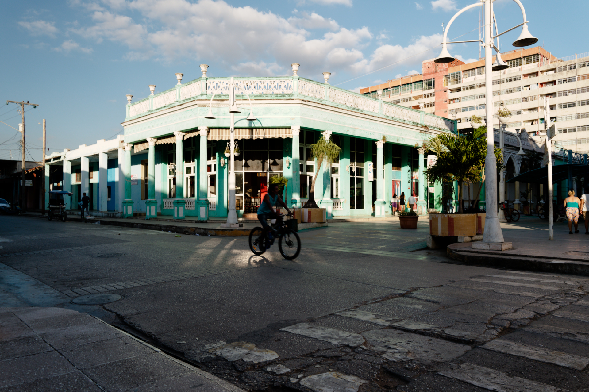 Les rues et les arcades de Ciego de Ávila